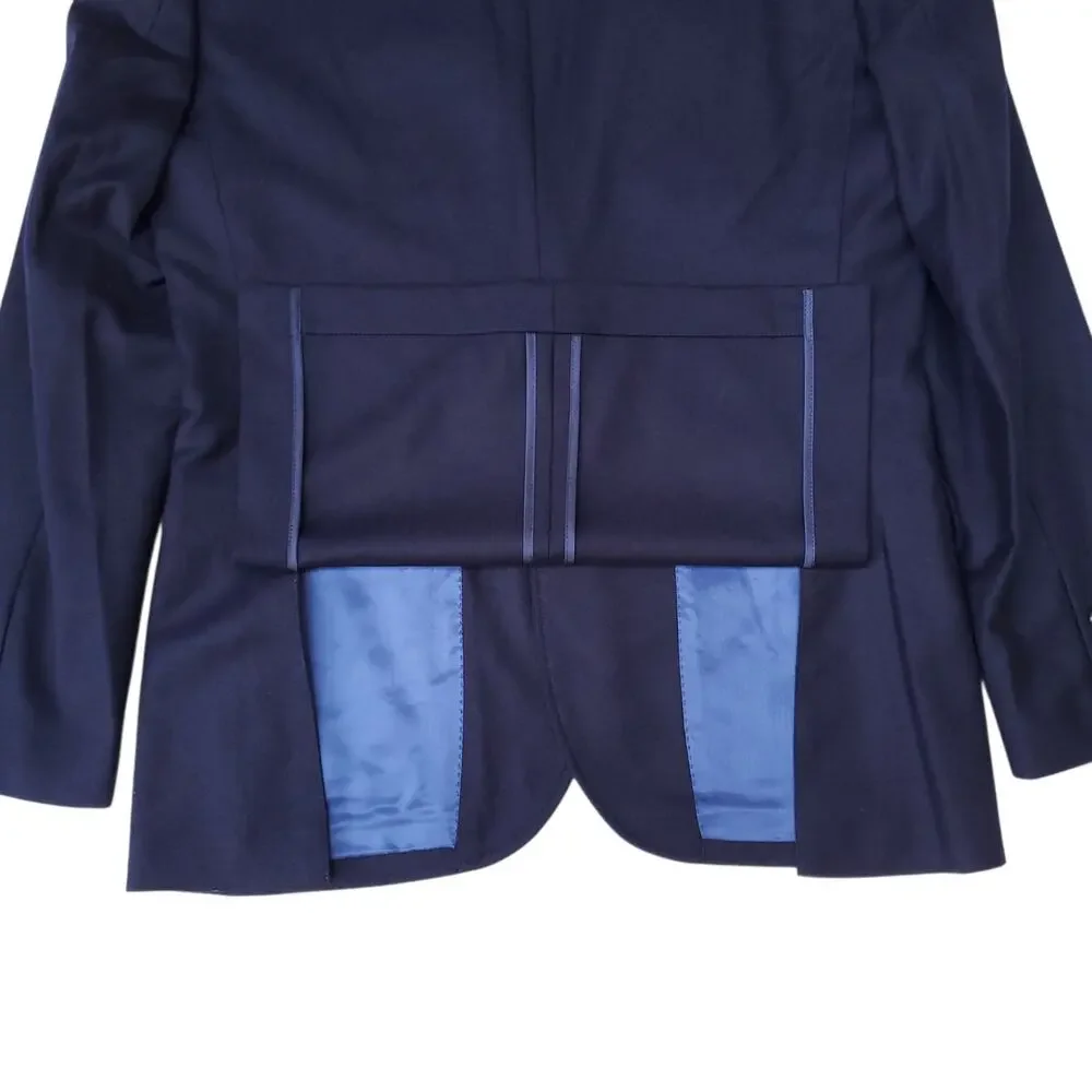 J. Crew Ludlow Slim Fit Legacy Blazer American Wool Ivy Prep Blue Jacket 38S
